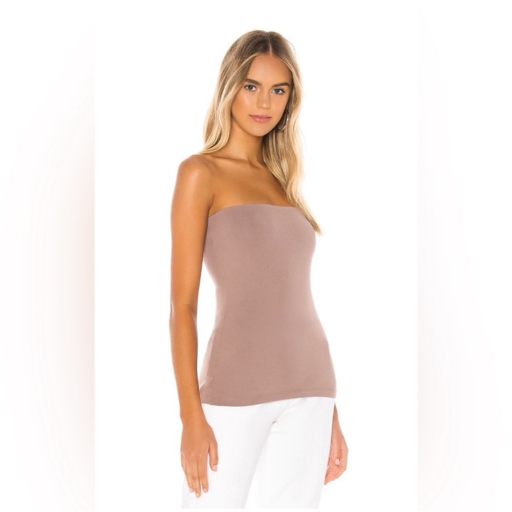 Susana Monaco Strapless Tube Top in Coco